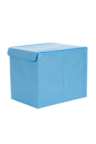 Sia Blue Color 33X24X27Cm Size 21 Liter Closed Storage Box