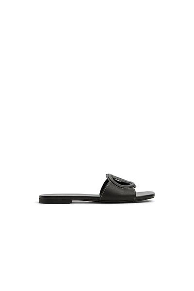 Call it Spring Black Navina Flat Sandals For Women