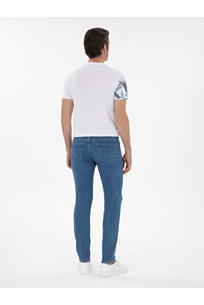 Cacharel Açık Mavi Slim Fit Pamuklu Esnek Jean Pantolon 50309084-VR003