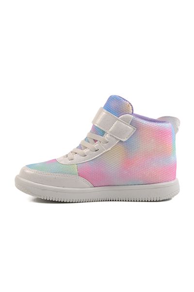 WALKWAY Tenis alb cu velcro pentru fete