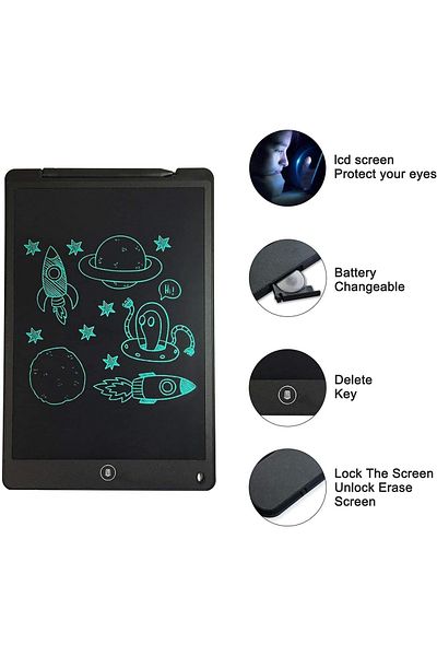 Primo Plus Lcd Writing Tablet Electronic Doodle Pad Home Office School Drawing Board
