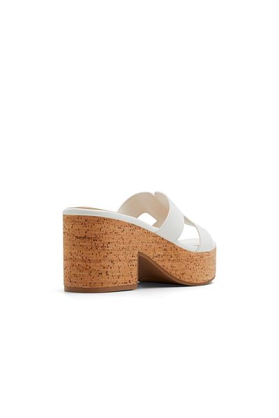 Call it Spring White Halerria Heeled Sandals For Women