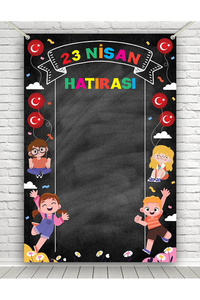heptex 23 Nisan Hatırası Branda Afişi 150x200