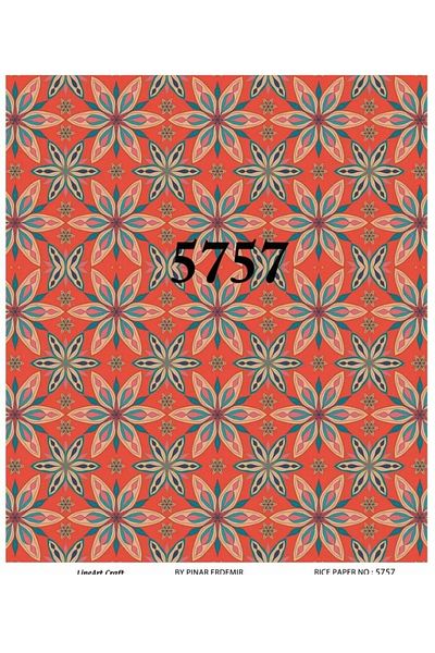 LİNEART Lineart Brass Decopage 5757