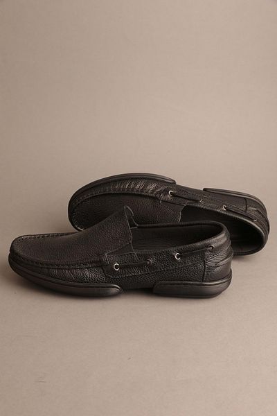 Gondol Loafer clasic pentru bărbați din piele naturală negru 42 ttx.20176