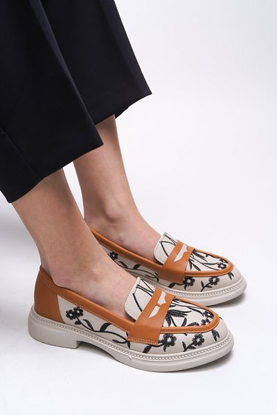 Riccon Γυναικείο Loafer Safthaela 0012452   Μαύρισμα