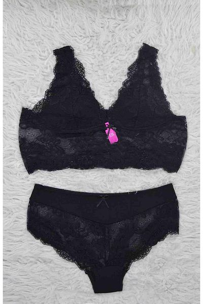 F.K 410 Μοντέλο B-cup Ruched Long Bralette Σετ - Χωρίς Στήριγμα και Underwire