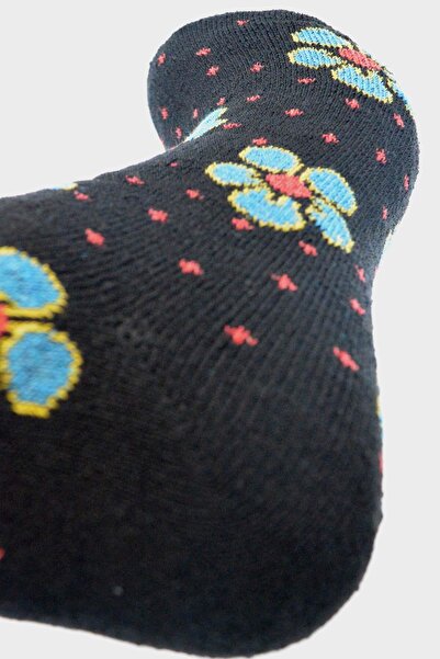 DoDe Flora Чорапи за хавлиени ботуши за жени, памучни с шарки