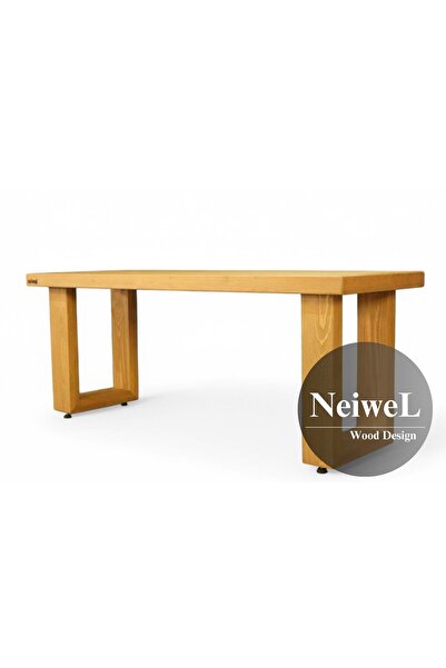 Neiwel Garden Sui Doğal Ahşap Bank-40cm-200cm