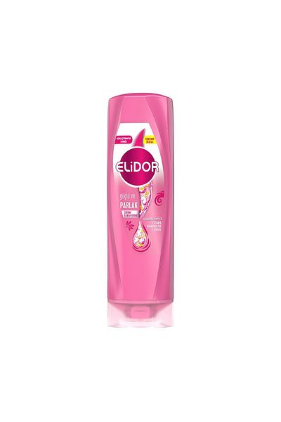 Elidor Superblend Serum - Hair Conditioner 350 Ml, Strong and Bright Vitamin E Macadamia Oil & Keratin