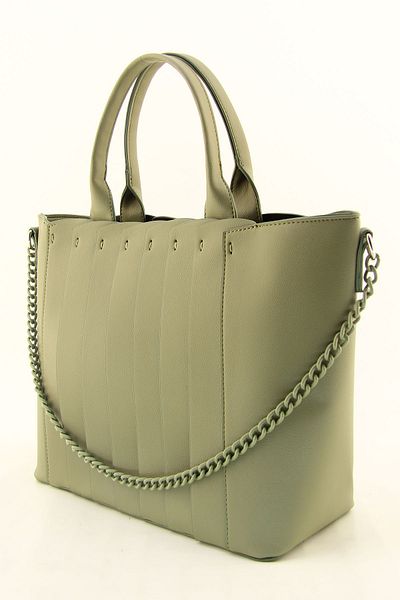 HNB Women's Light Khaki Medium Size Shoulder Bag