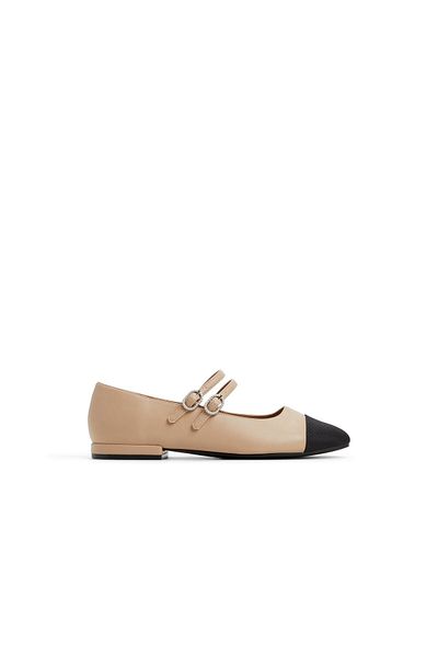 Aldo Medium Beige Libbi Ballerinas & Mary Janes For Womens
