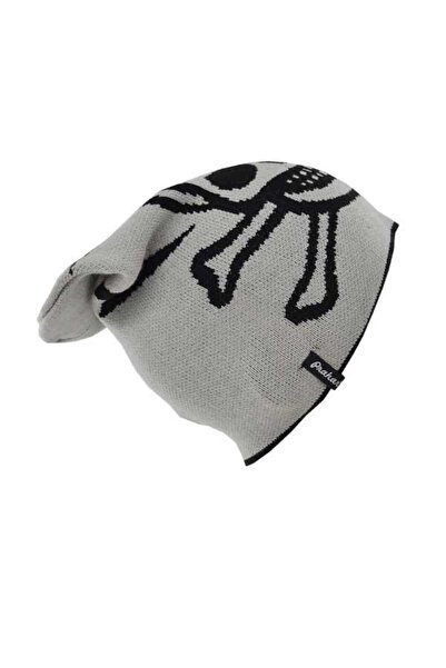 Prahar قبعة طويلة منقوشة على شكل جمجمة للرجال (312)