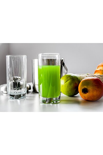 Paşabahçe Pasabahce Luna 6-Piece Clear Glass Water Glasses Set 375ml