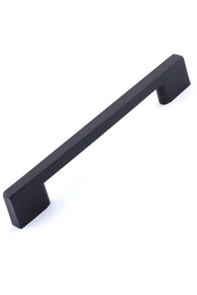Badem10 (PLASTIC HARD) 20 buc. Pod 160 mm Mobilier negru Sertar de bucătărie Dulap dulap Mâner Mâner