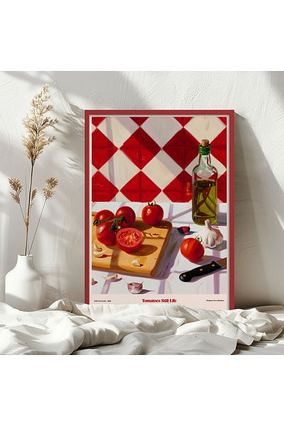 HOMEPACK Single Wooden Framed Painting One Piece Poster Painting Tk/1411
