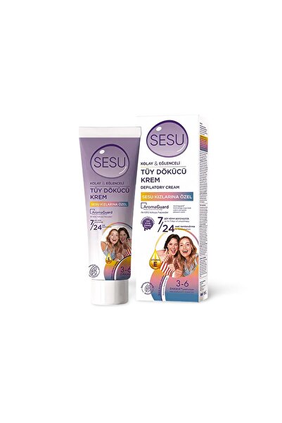 Sesu İlk Adım Kızlarına Özel Tüy Dökücü Krem 100 Ml