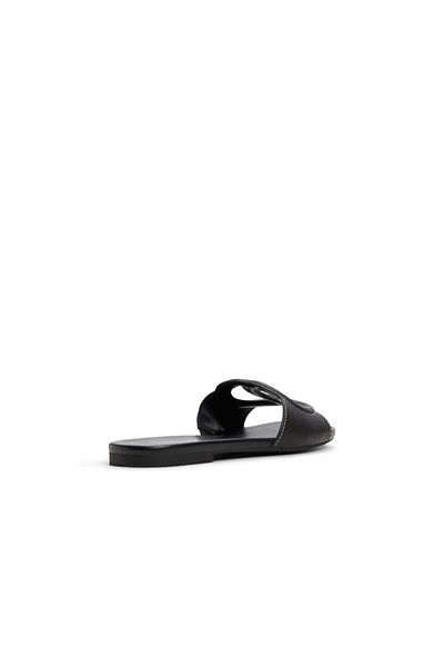 Call it Spring Black Navina Flat Sandals For Women