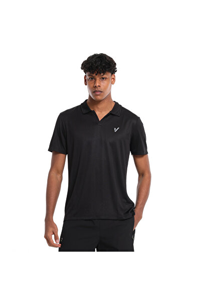 Sportive Otaru Erkek Siyah Günlük Stil T-Shirt 25YE010-SYH