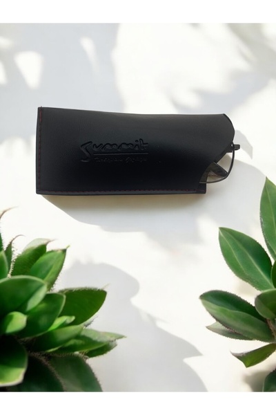 Summit Leather Eyewear Case Lightweight and Compact Design - Sunglasses Reading Glasses Case