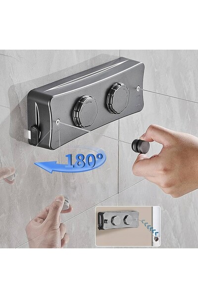 Mioji CH5 Duo Portatif 40Kg Dayanıklı Çek As Çamaşır Askılığı