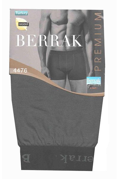 Berrak Men's Modal Lycra Flexible Boxers -4476