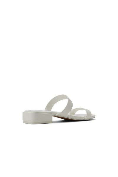 Call it Spring White Leaah Heeled Sandals For Women