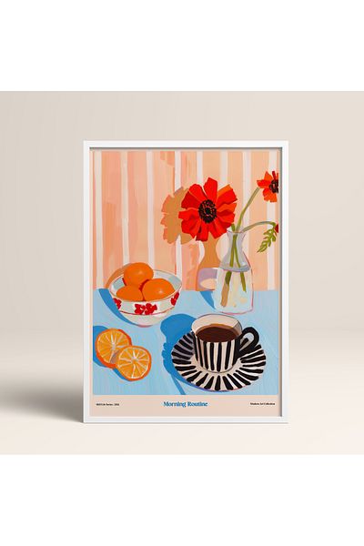 HOMEPACK Pictură cu un singur cadru din lemn Pictură poster dintr-o bucată TK/1413
