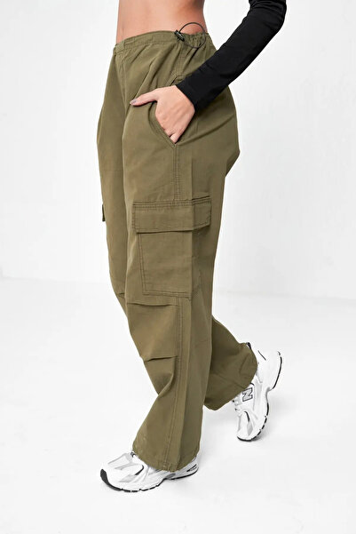 ellevana Unisex Kargo Cep Tactical Pantolon