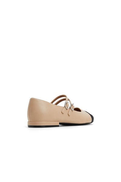 Aldo Medium Beige Libbi Ballerinas & Mary Janes For Womens