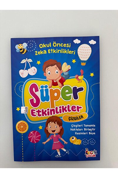 Bıcırık Çocuk Okul Öncesi Zeka Etkinlikleri Çizgiler (1 Adet)