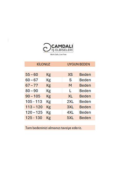 Çamdalı İş Elbiseleri Γκρι παντελόνι εργασίας με 5 τσέπες βαμβακερή γκαμπαρντίνα