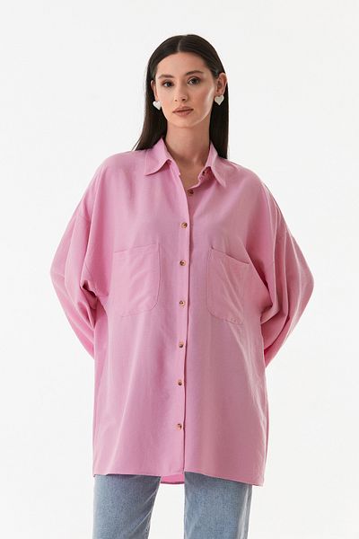 Fulla Moda Fullamodest Oversize Balloon Sleeve Shirt