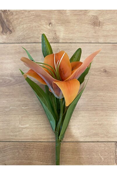 Dekordan House Yapay 1. Kalite Mini Lilyum (35cm)