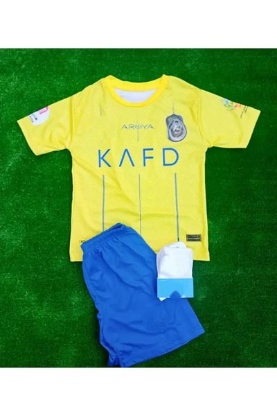 Armageddon Cristiano Ronaldo All Nassr Adult Short Sleeve Jersey Shorts Socks Set