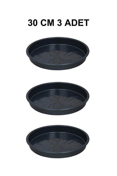 Grow Wizard Yuvarlak Saksı Altlığı 30 cm 3 Adet