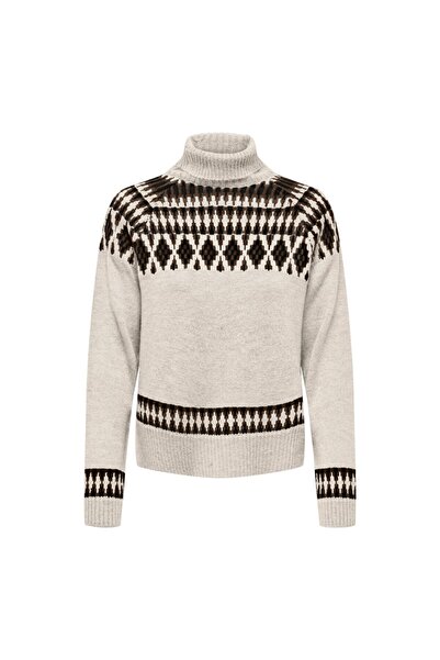 ONLY Full Fisherman Beige Women's Sweater 15294779