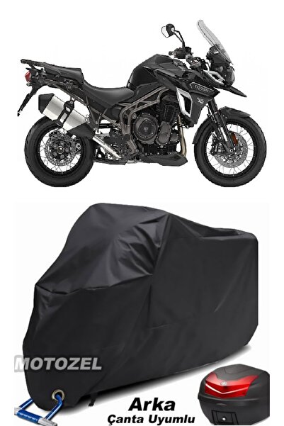 MotoZEL تريومف تايجر إكسبلورر XC Triumph Tiger Explorer XC أسود متوافق مع الح...