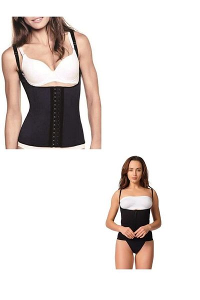 bonbonetti chocolate baby&kids Women's Size 1 Slimming Skin Thin Strap Agraphed Underbust Vest Corset