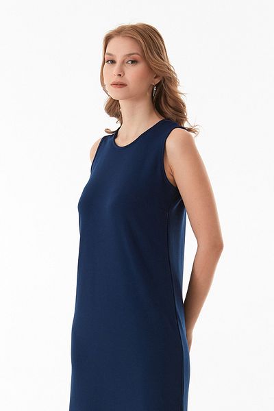 Fulla Moda Βασικό φόρεμα με σχισμή
