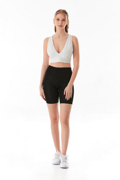 Fulla Moda Βασικό μπουστάκι με ραβδώσεις