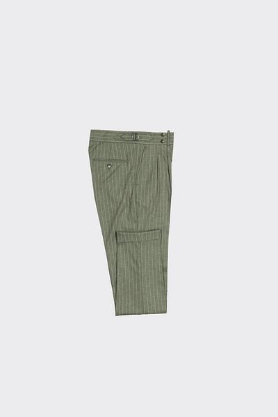 Kadir Büyükkaya Men's Double Pleat Pants-Kax2202S