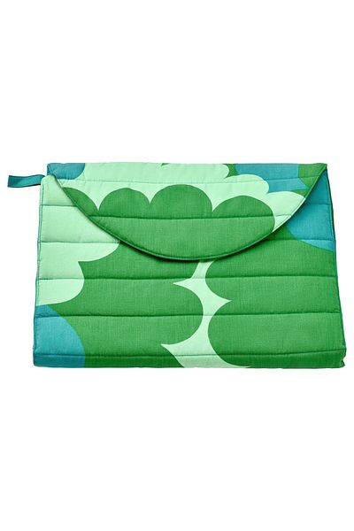 IKEA Katlanabilir Bebek Alt Değiştirme Pedi 70x35 Cm İkea Cepli Taşınabilir Alt Değiştirme Örtüsü Yeşil