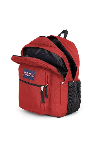 Jansport Red school backpack Jansport Big Student Red tape