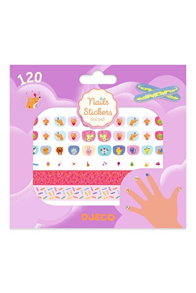 djeco Stickere pentru unghii model Happy Birthday, Djeco, gama