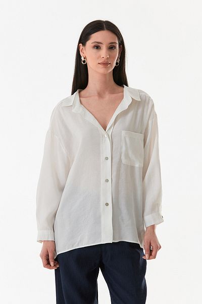Fulla Moda Basic Long Back Casual Shirt