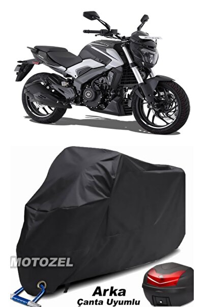 MotoZEL حقيبة ظهر سوداء من Bajaj Dominar 250 D وقماش قنب للدراجات النارية متو...