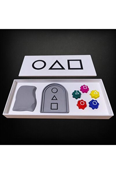 Lades Squid Game Game Set Gonggi Five Stones and Rock Game Set