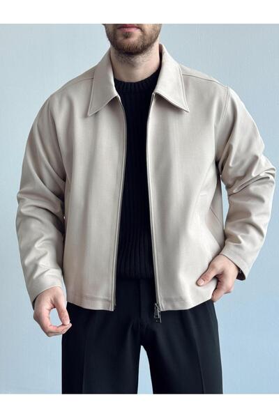 Genel Markalar Erkek Özel Premium Seri Düz Model Oversize Kalıp Ceket