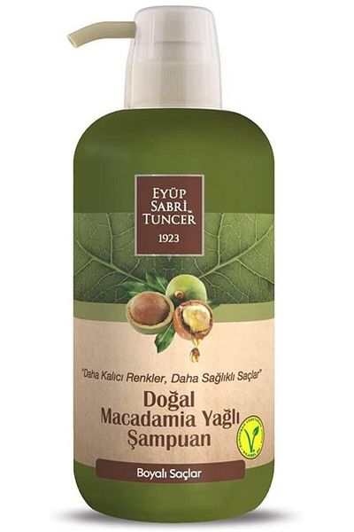 Eyüp Sabri Tuncer Natural Shampoo with Macadamia Oil - 600 Ml Pet Bottle